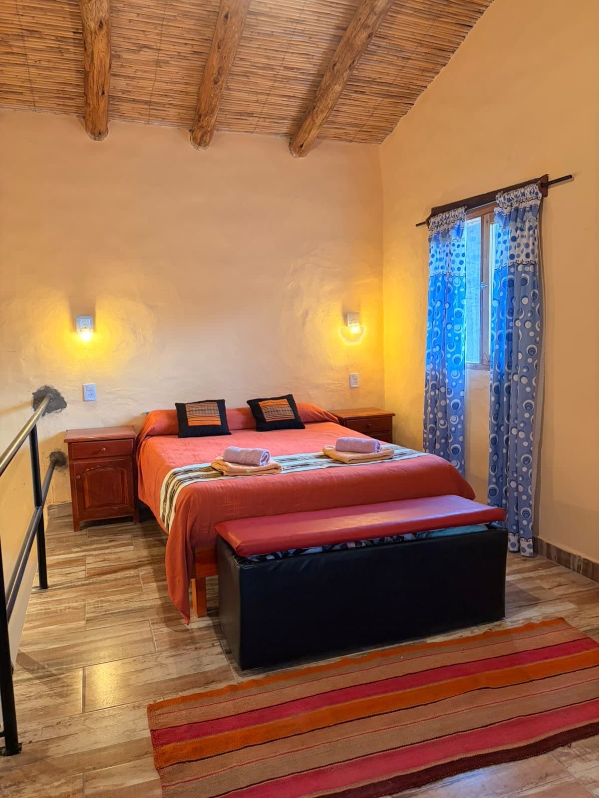 Interior del dúplex Killa, Casa Amarilla Tilcara